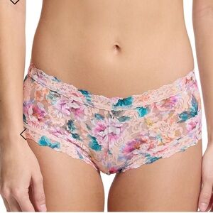 Two Hanky Panky Black Lace Briefs